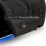 Luxury 2-Seater Cinema Recliner Sofa with LED Lighting & Swivel Tray - Image 5