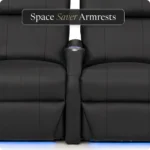 Luxury Dual Power Home Theater Recliner Sofa with LED Lighting (2-Seater) - Image 9