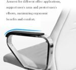 White High-Back Ergonomic Executive Office Chair - Image 4