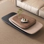 Luxury Modern Rotating Coffee Table Set (3-Tier) - Image 5