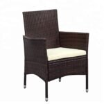 Premium 4-Seater Outdoor Rattan Dining Set with Tempered Glass Table - Image 4
