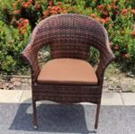 Luxury Outdoor Rattan Bistro Dining Set (5-Piece) - Image 4