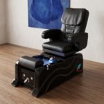 Luxury Spa Pedicure Chair with Whirlpool Foot Bath - Image 3